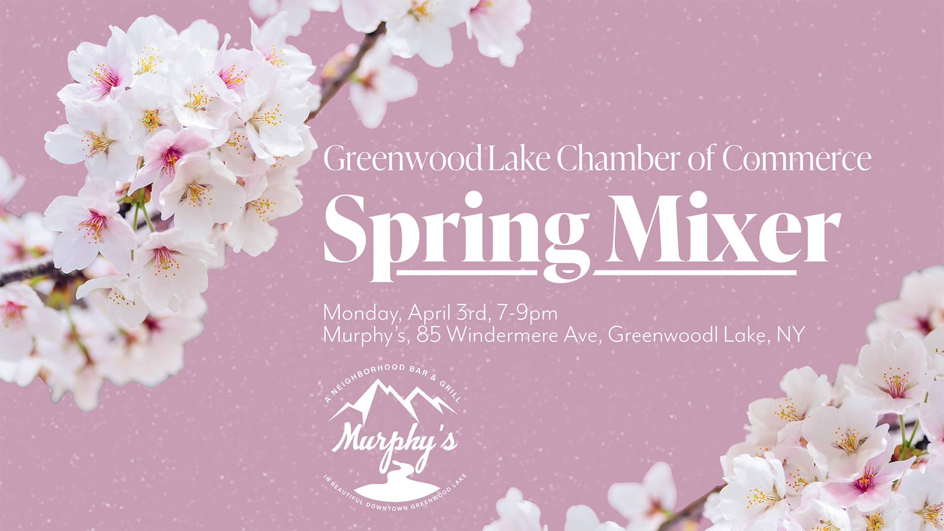 Greenwood Lake Chamber of Commerce Spring Mixer 2023