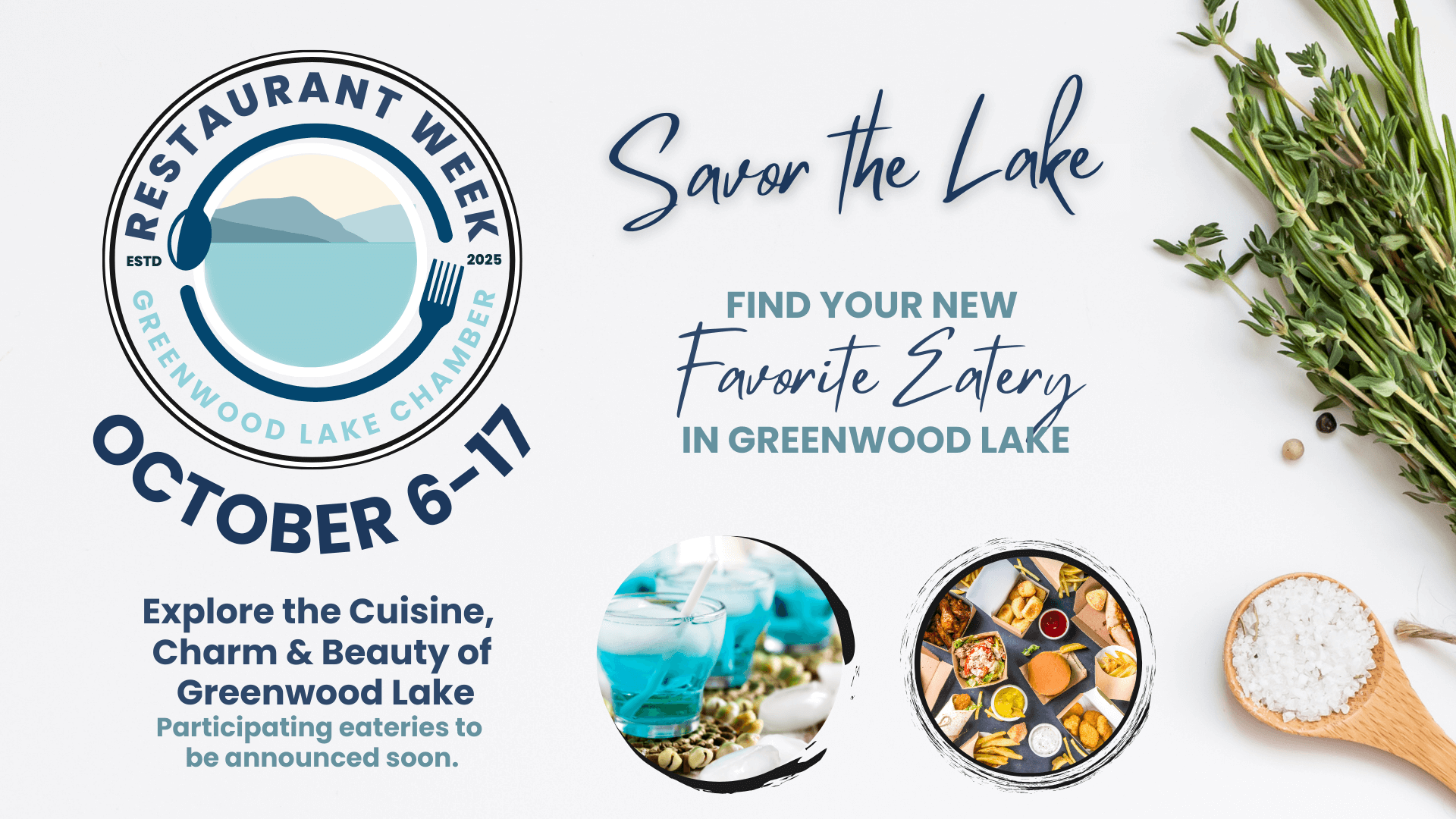 Greenwood Lake Chamber Restaurant Week